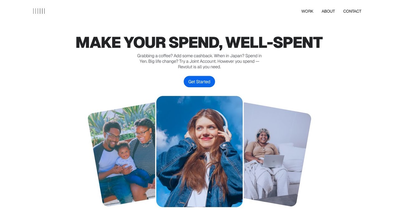 Recreating Revolut's Website Interaction & Animation in Figma  - WDS 22