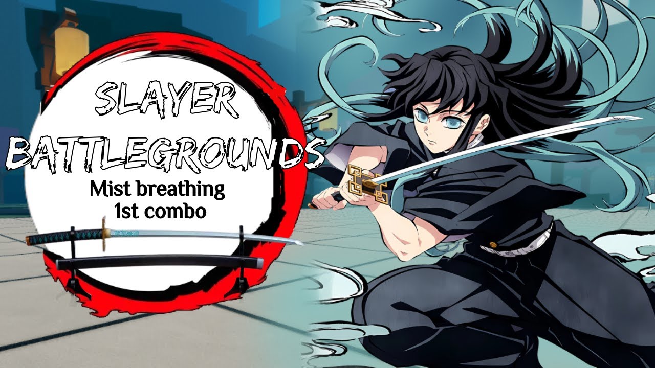 Slayer battlegrounds - Mist breathing combo #slayerbattlegrounds