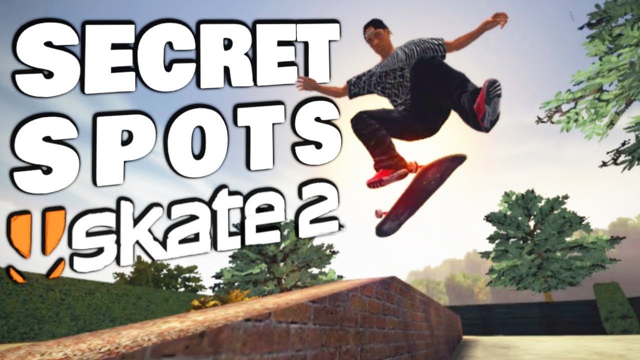 СЕКРЕТНЫЕ МЕСТА В SKATE 2