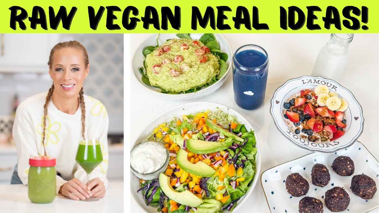 Raw Vegan for Beginners | 5 Easy & Delicious Meal Recipes 🤤🍒