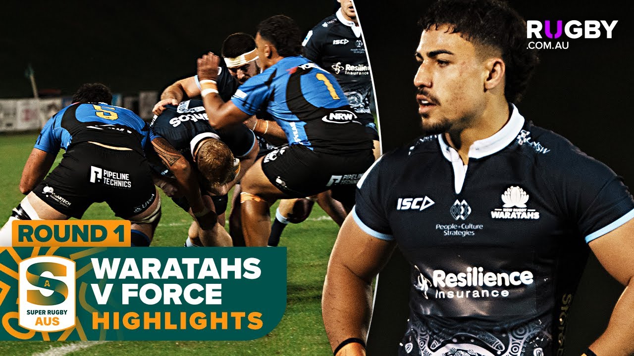 NSW Waratahs v Western Force Highlights | Round 1 | Super Rugby Aus 2025