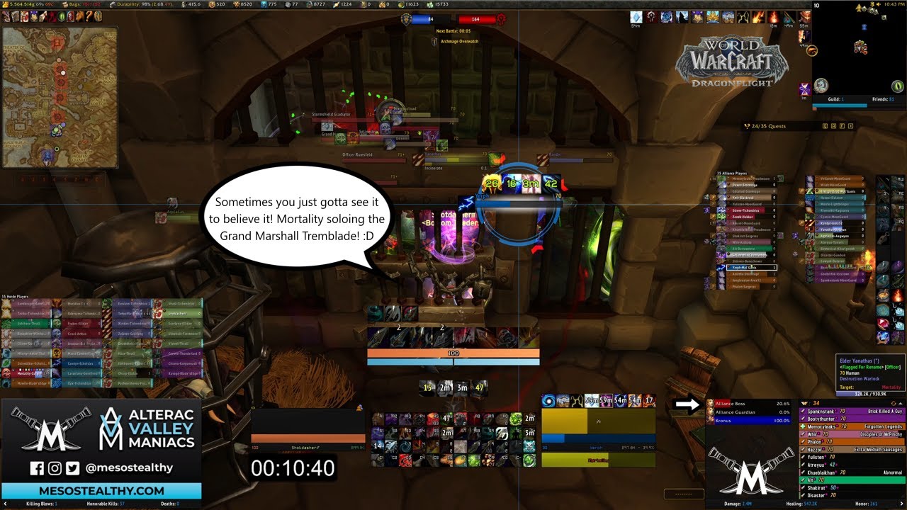 It's been happening for a while now, so you gotta COME SEE it for yourself! | Dragonflight # 371