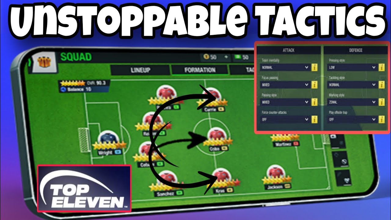 Unstoppable Tactics to CRUSH Bigger Opponents in Top Eleven 2025 – WIN EVERY MATCH!