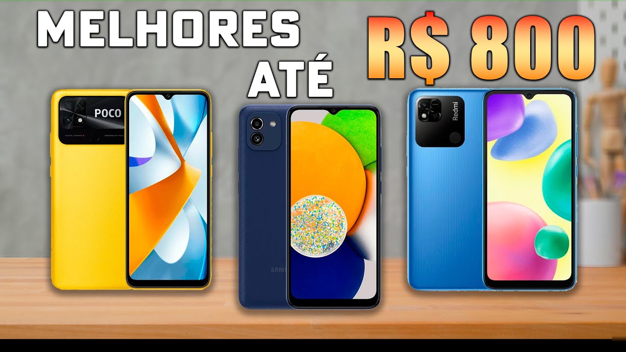 Melhores CELULARES At&eacute; 800 Para o Fim de Ano