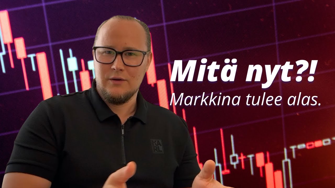 📉 Osakemarkkina tulee alas – Mitä pitäisi tehdä? 😨
