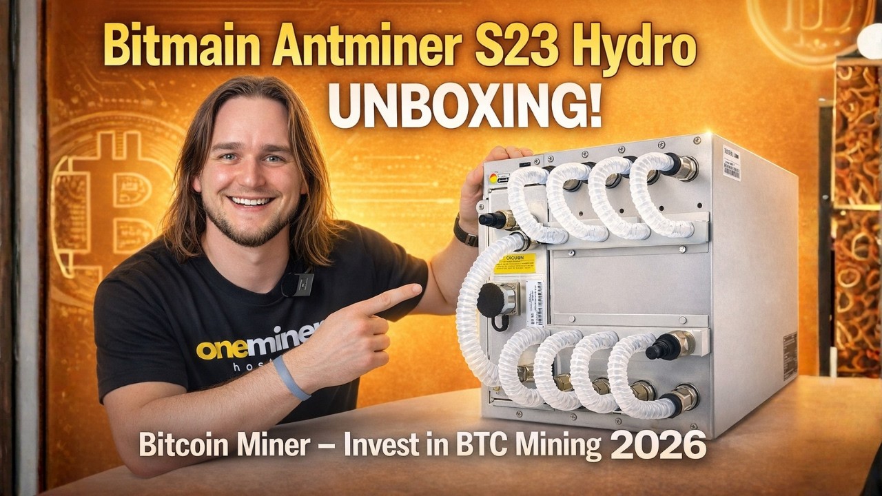 Bitmain Antminer S23 Hydro 580TH Bitcoin Miner &ndash; Invest in BTC Mining 2026