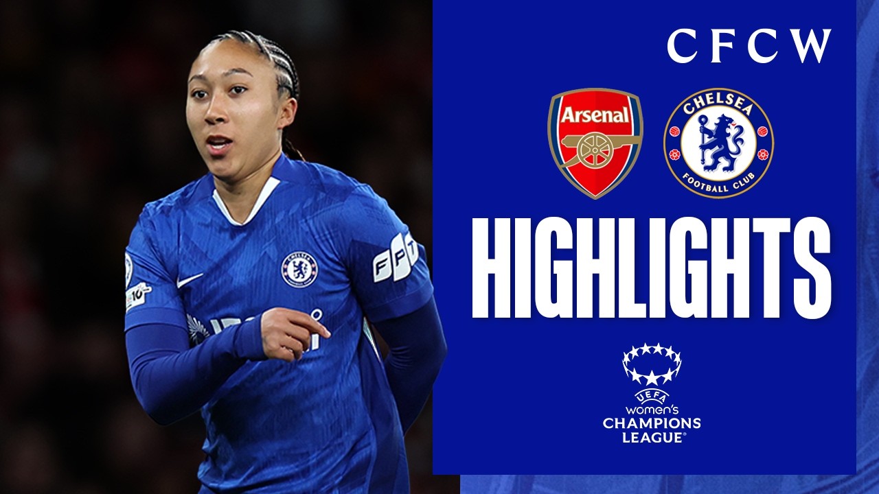 Arsenal Women 3-1 Chelsea Women | HIGHLIGHTS | UWCL 2025/26