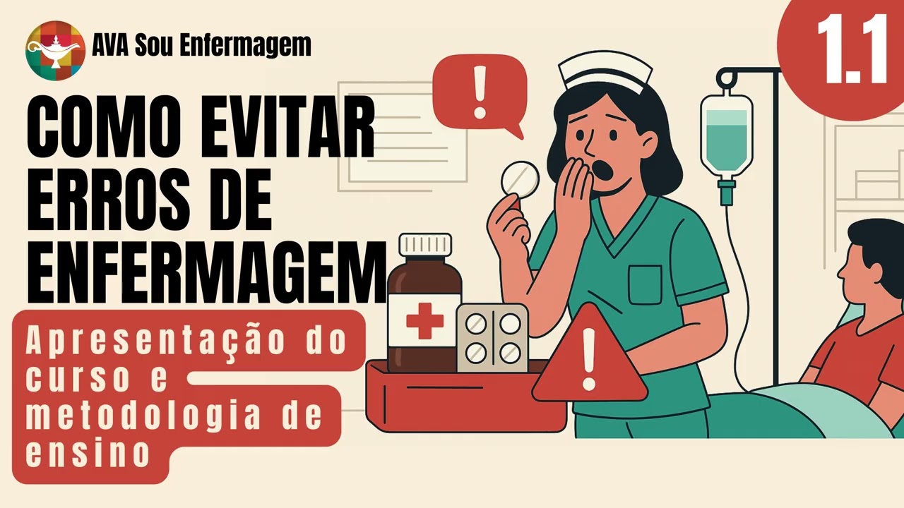 É COMO EVITAR ERROS DE ENFERMAGEM - APRESENTAÇÃO 1.1