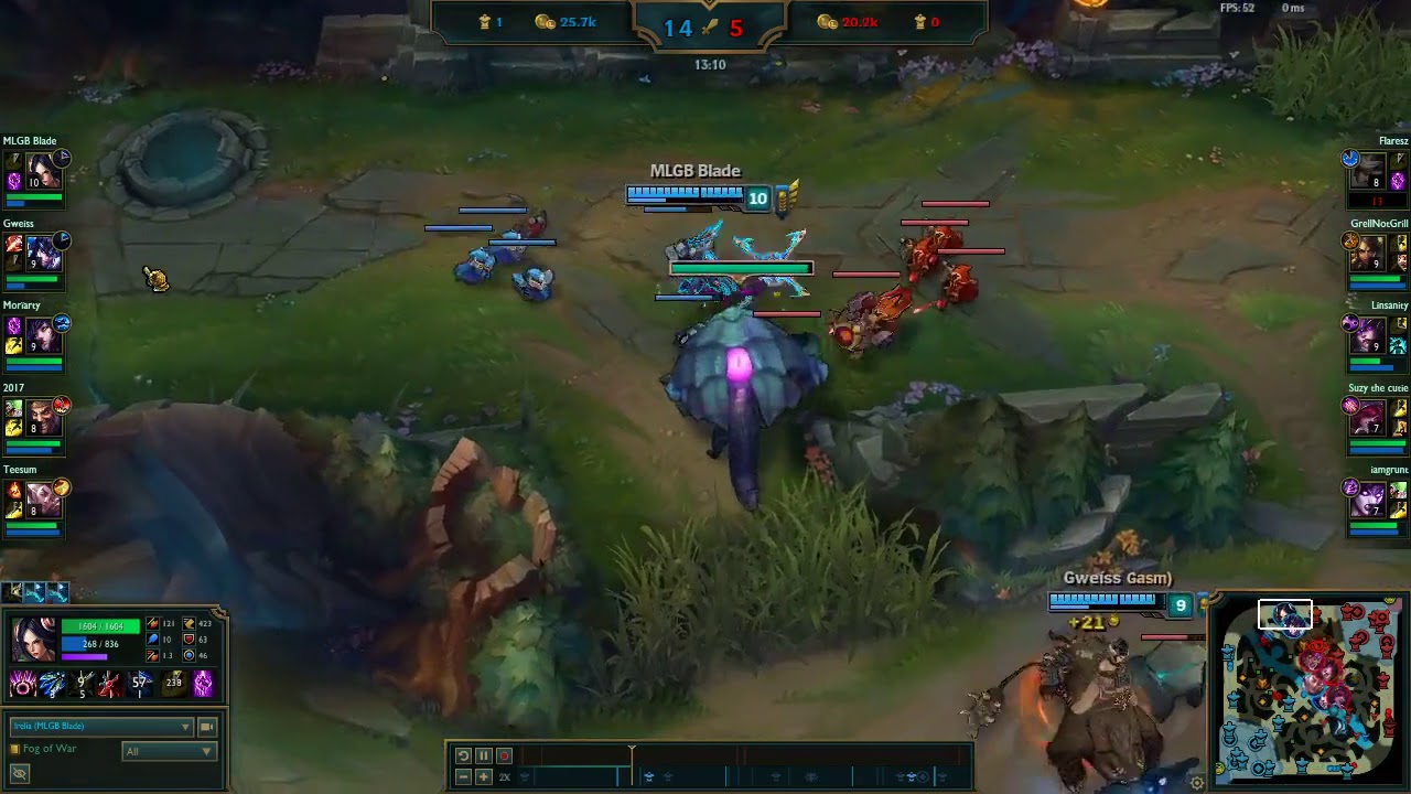 MLGB BIade - Irelia -  Gameplay Highlight S7