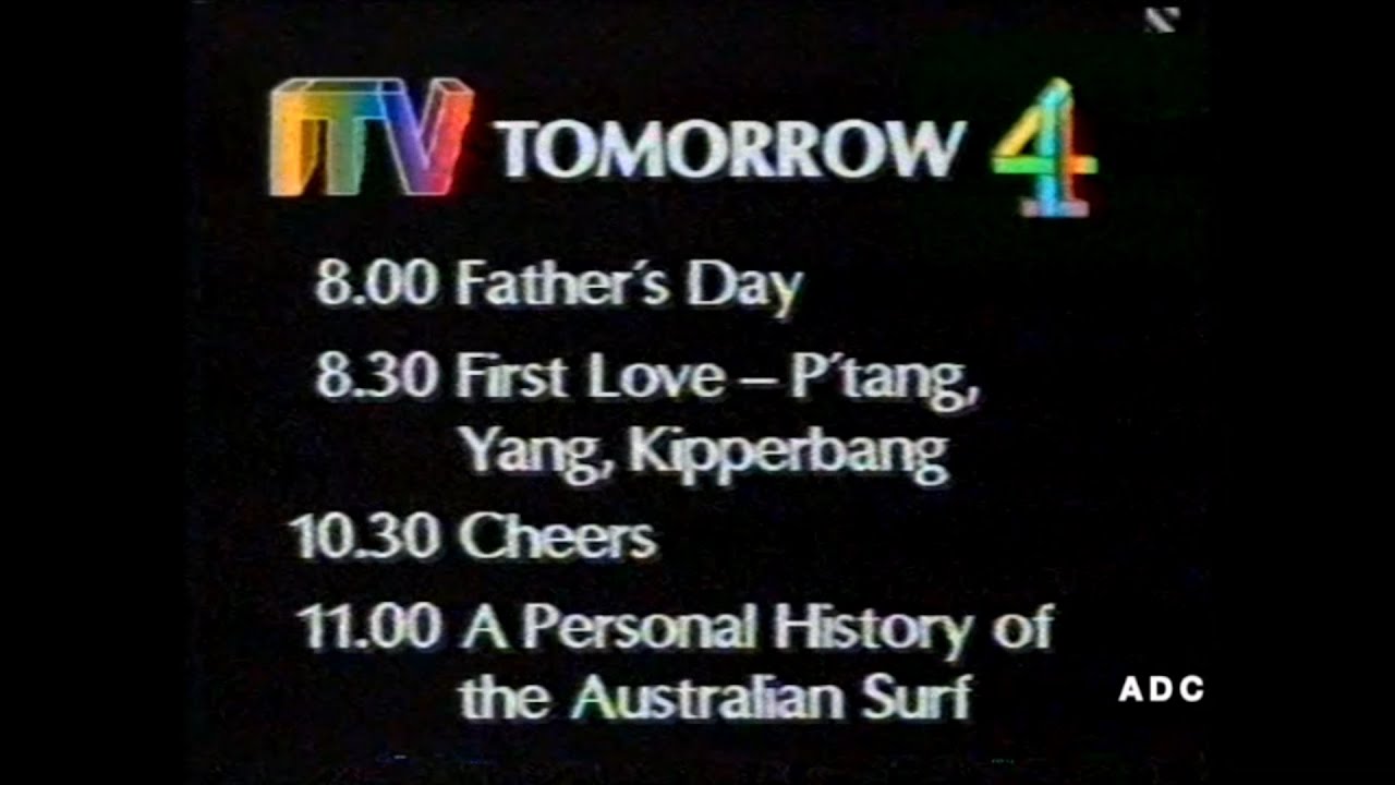 Channel 4 on ITV trailer, adverts & link announcer David Stranks 6th April 1983