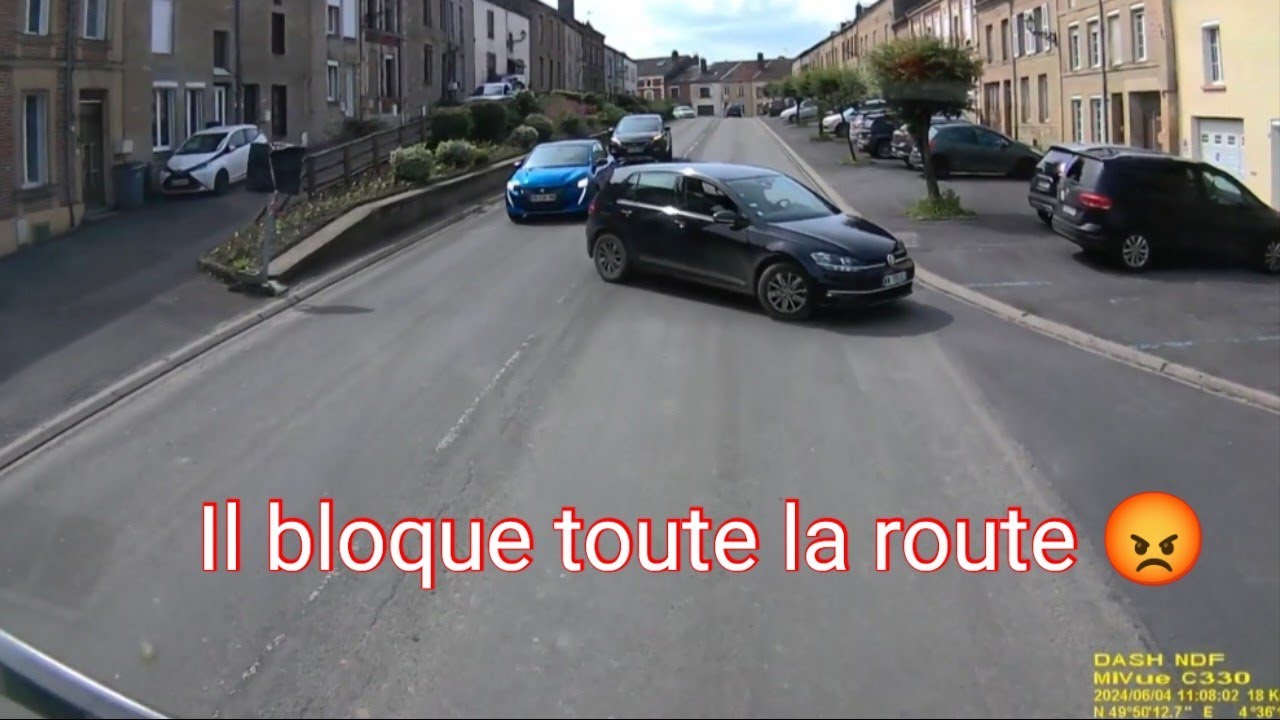 Idiots au volant , Bad Drivers France/Belgique vidéo dashcam #67 HD