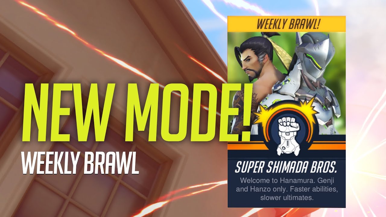 Overwatch - Weekly Brawl - HEARTHSTONE GAME MODE!