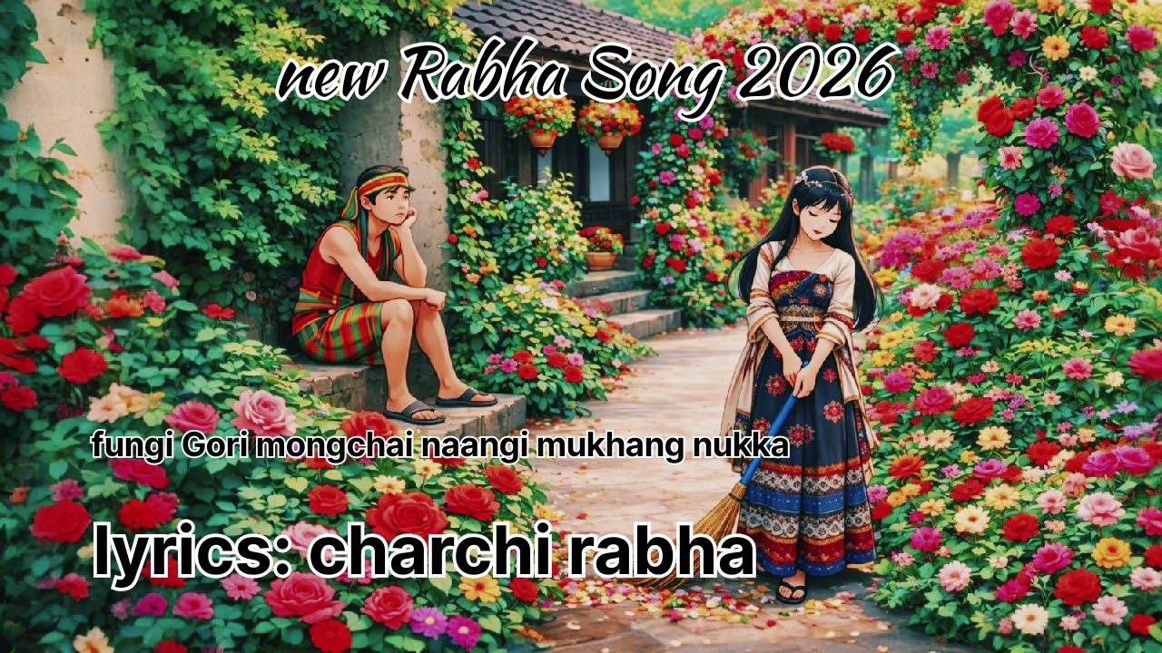 New_Rabha_Song_2026 || Fungi Gori mongchai naangi mukhang nukka (lyrics Charchi rabha)