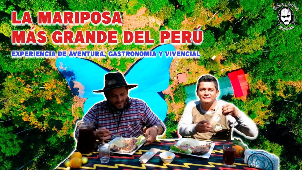 El mariposario más grande del Perú