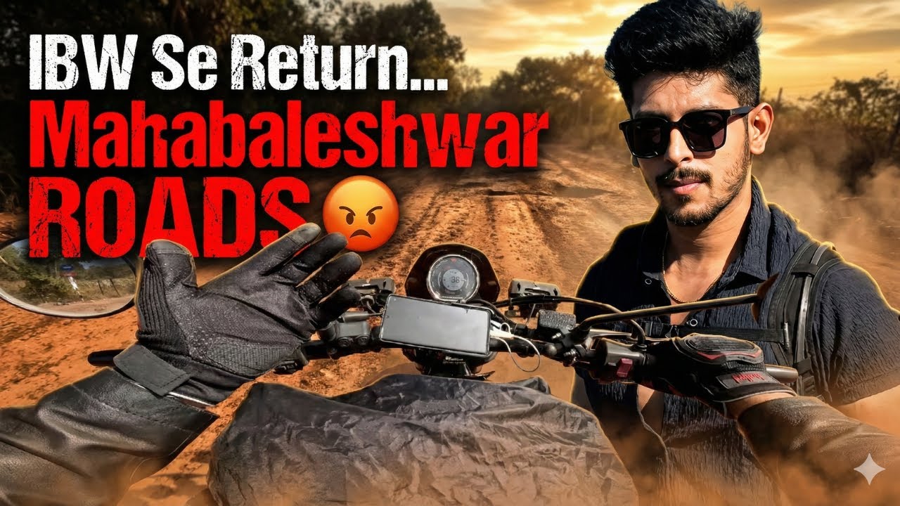 IBW Se Wapas Aate Hue Ye Sab Dekha Logo Ne Aisi Bikes Pehli Baar Dekhi Mahabaleshwar to Pune Ride