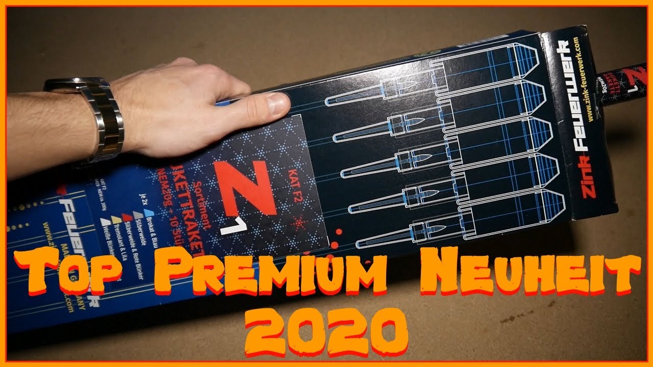 Zink Z1 Bukettraketen [Premium Neuheit 2020!] | GreatFireworks
