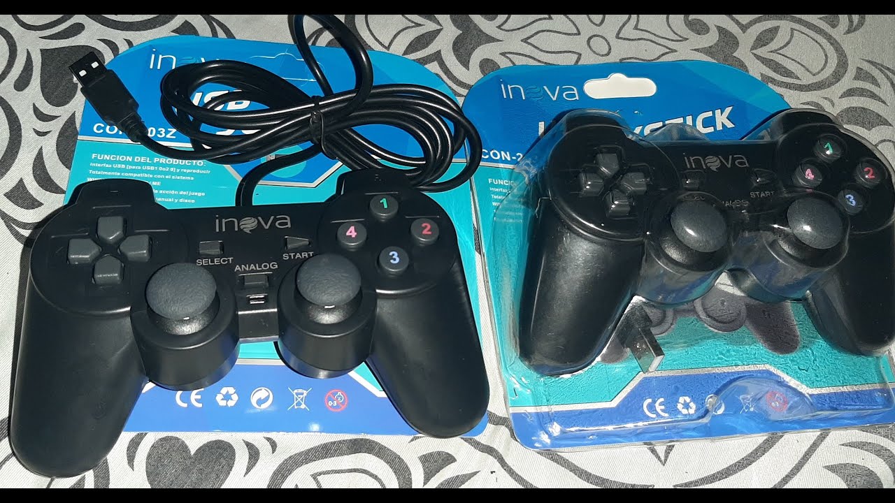 controle joystick usb inova para pc jogue seus jogos com controle joystick