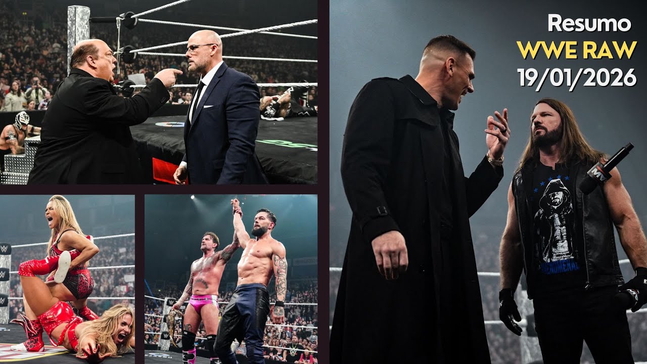 AJ STYLES PÕE A CARREIRA EM RISCO - FINN BALOR LEVA CM PUNK AO LIMITE - RESUMO WWE MONDAY NIGHT RAW
