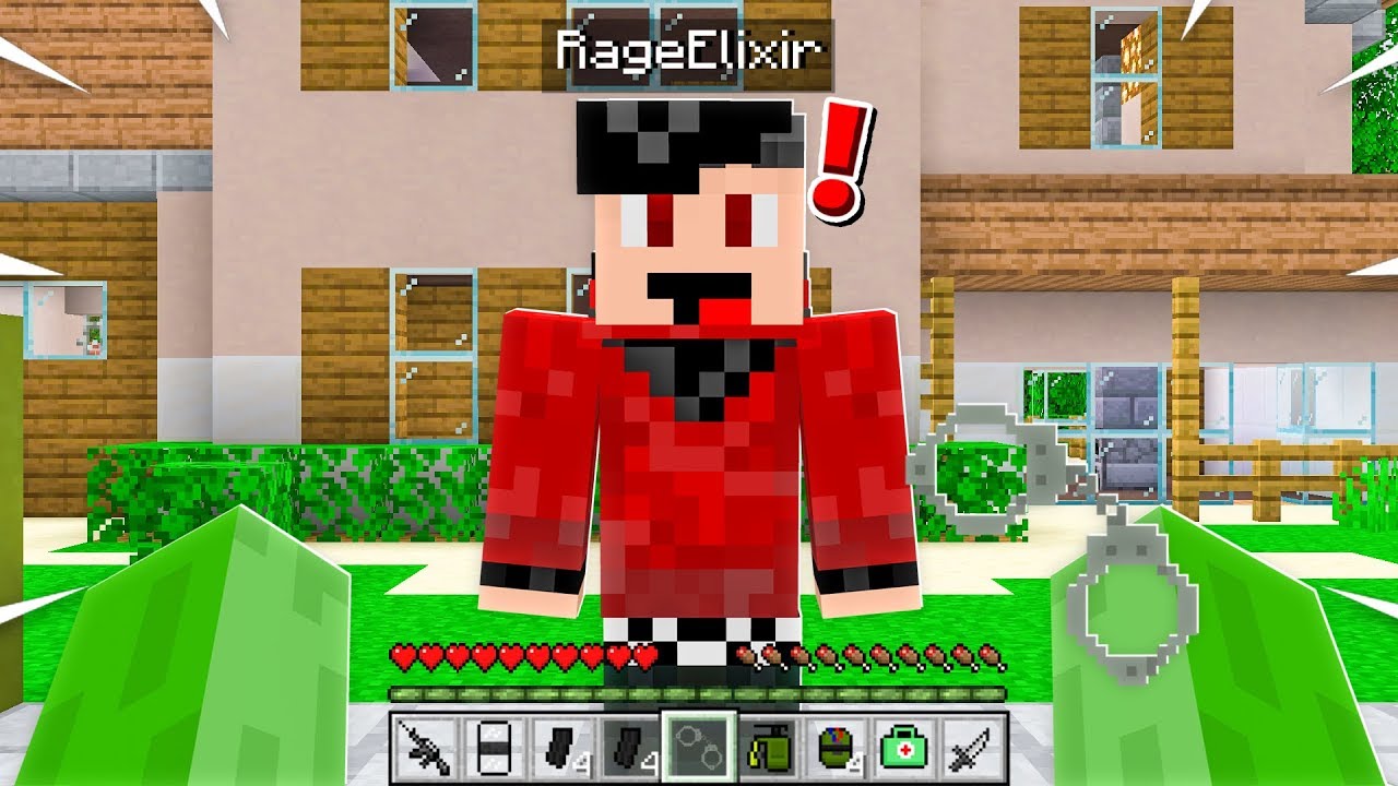 I CAUGHT RAGEELIXIR DOING THIS.. (Minecraft)