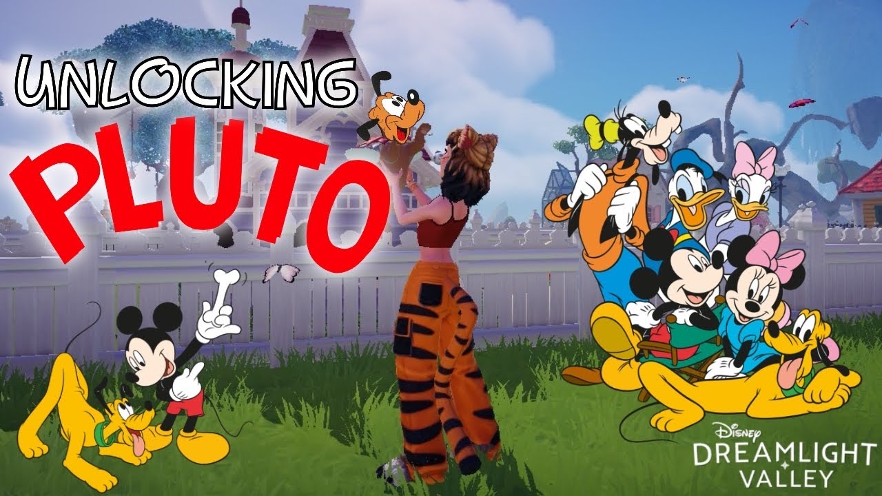 How to Unlock PLUTO - DISNEY DREAMLIGHT VALLEY