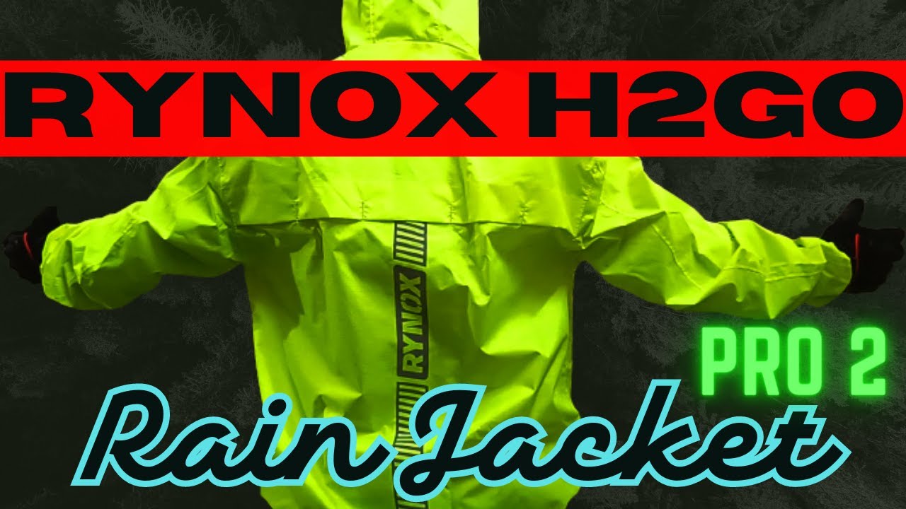 Rynox H2GO Pro 2 Rain Jacket Review 😍| Best Rain Jacket 2023 👍