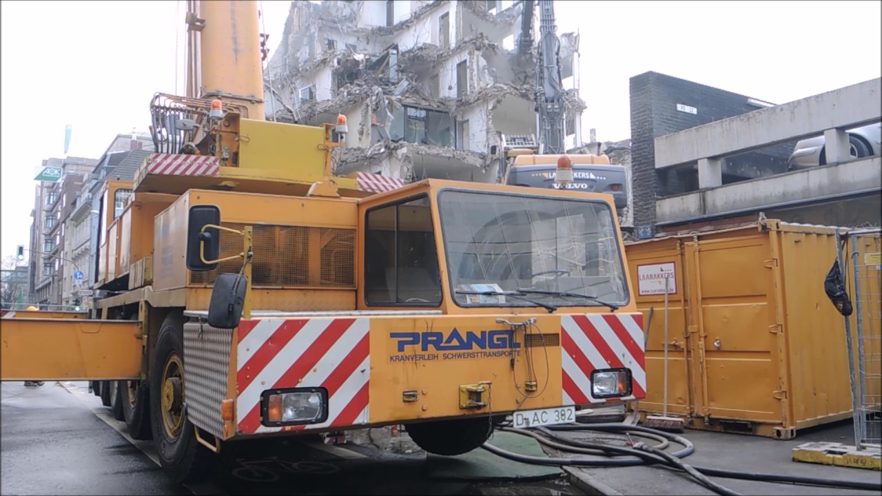 Автокран Demag AC 335 строительная снос Bastionstra&szlig;e