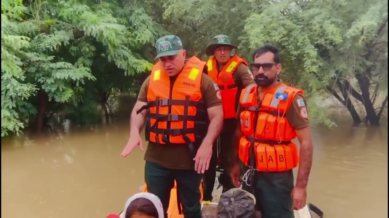 Flood Operation Rahim Yar Khan 2025