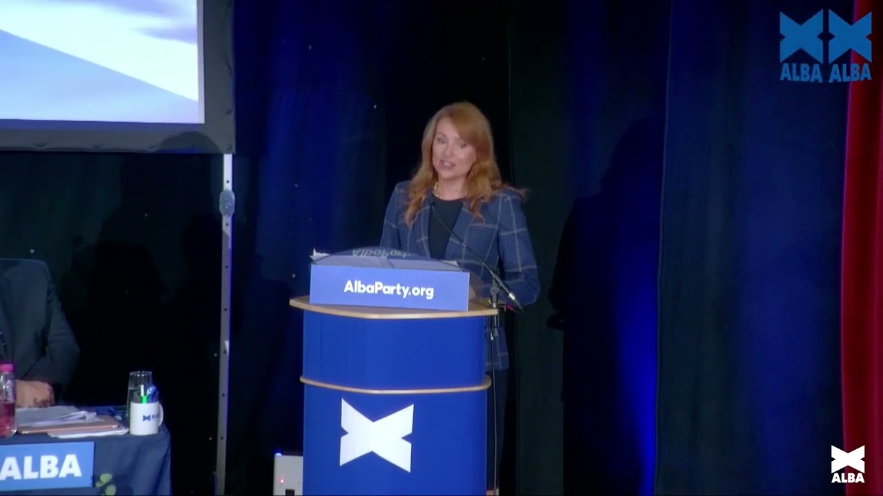 Ash Regan MSP Joins ALBA - Full Speech