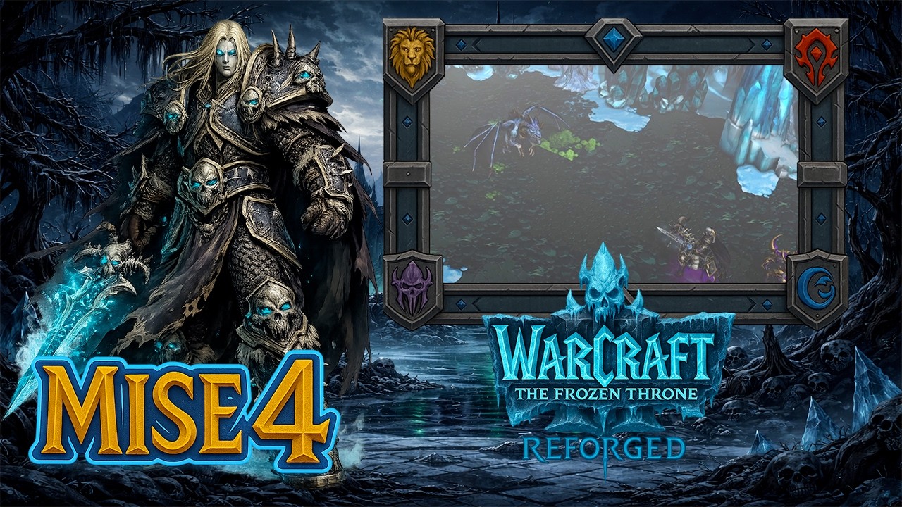 Warcraft 3 Reforged CZ Gameplay s CZ dabingem | Pohroma – Mise 4