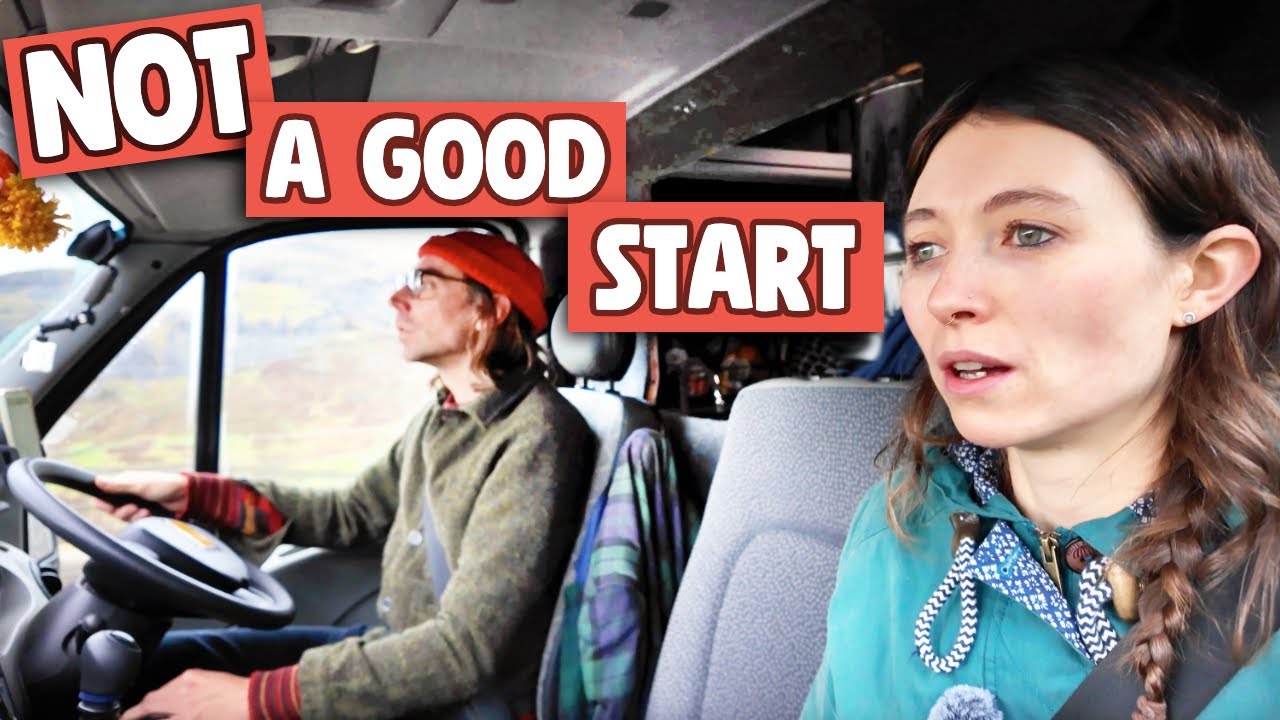 The REALITIES Of UK AUTUMN Van Life | The Lake District