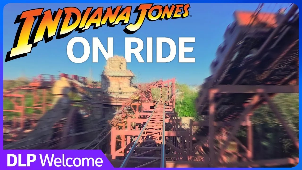 [4K POV] Indiana Jones and the Temple of Peril - On Ride - Disneyland Paris