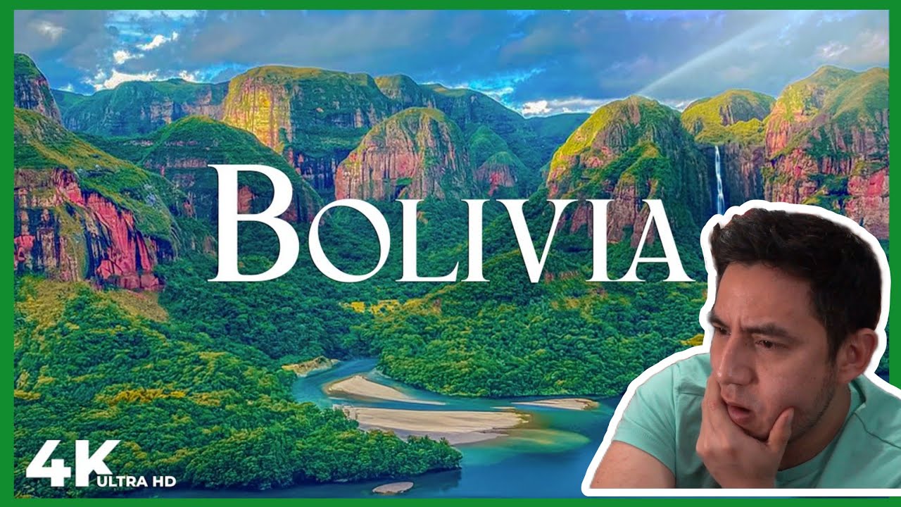 🇲🇽 ¡¡ NO PENSÉ QUE BOLIVIA FUERA ASÍ !! / reacciono a paisajes de Bolivia en 4k 🇧🇴