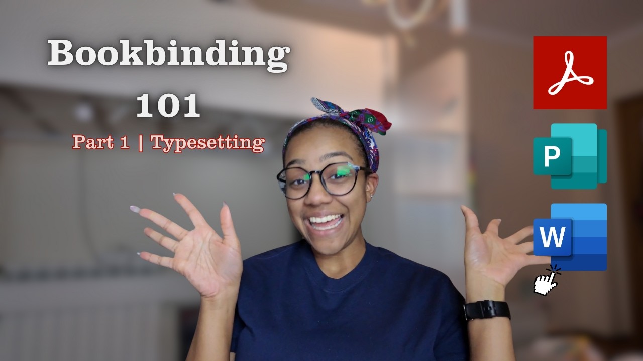 Mari's Bookbinding 101: Part 1 - Typesetting - The Beginning