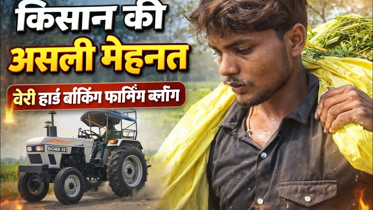 किसान की असली मेहनत | Very Hard Working Farming। Desi blog desi life Desi 