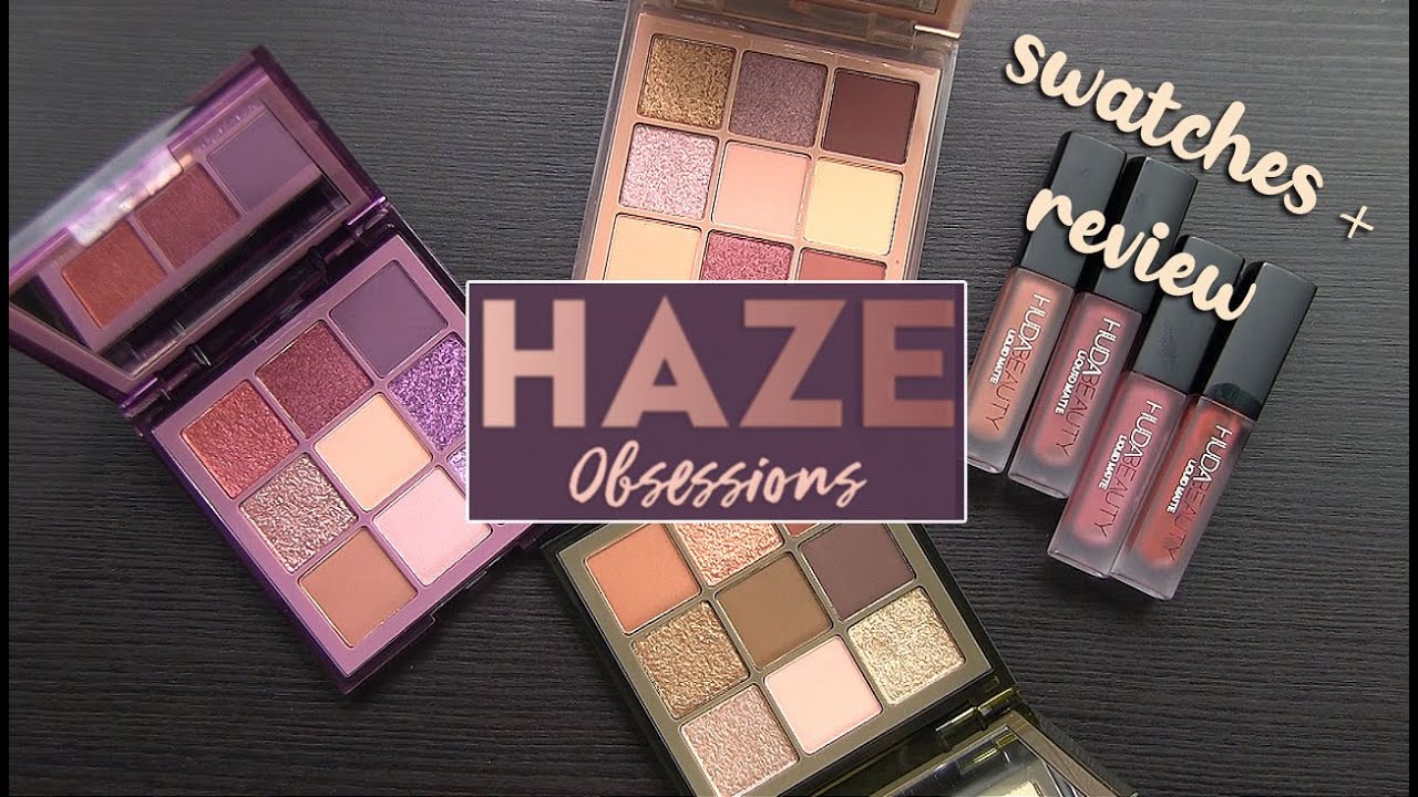 Worst One Yet?? Huda HAZE Obsessions Collection: Swatches & Review