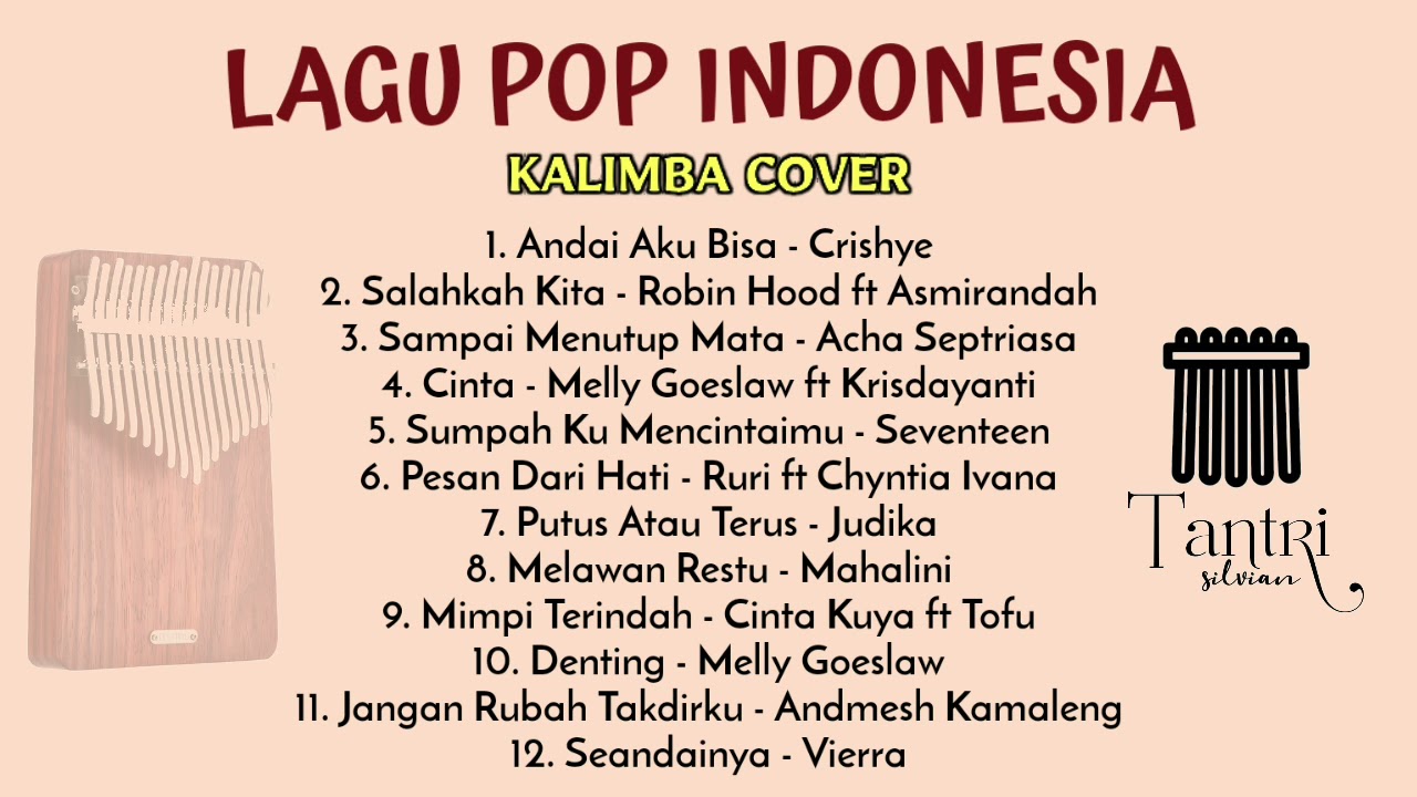 Lagu Pop Indonesia (Kalimba Cover)
