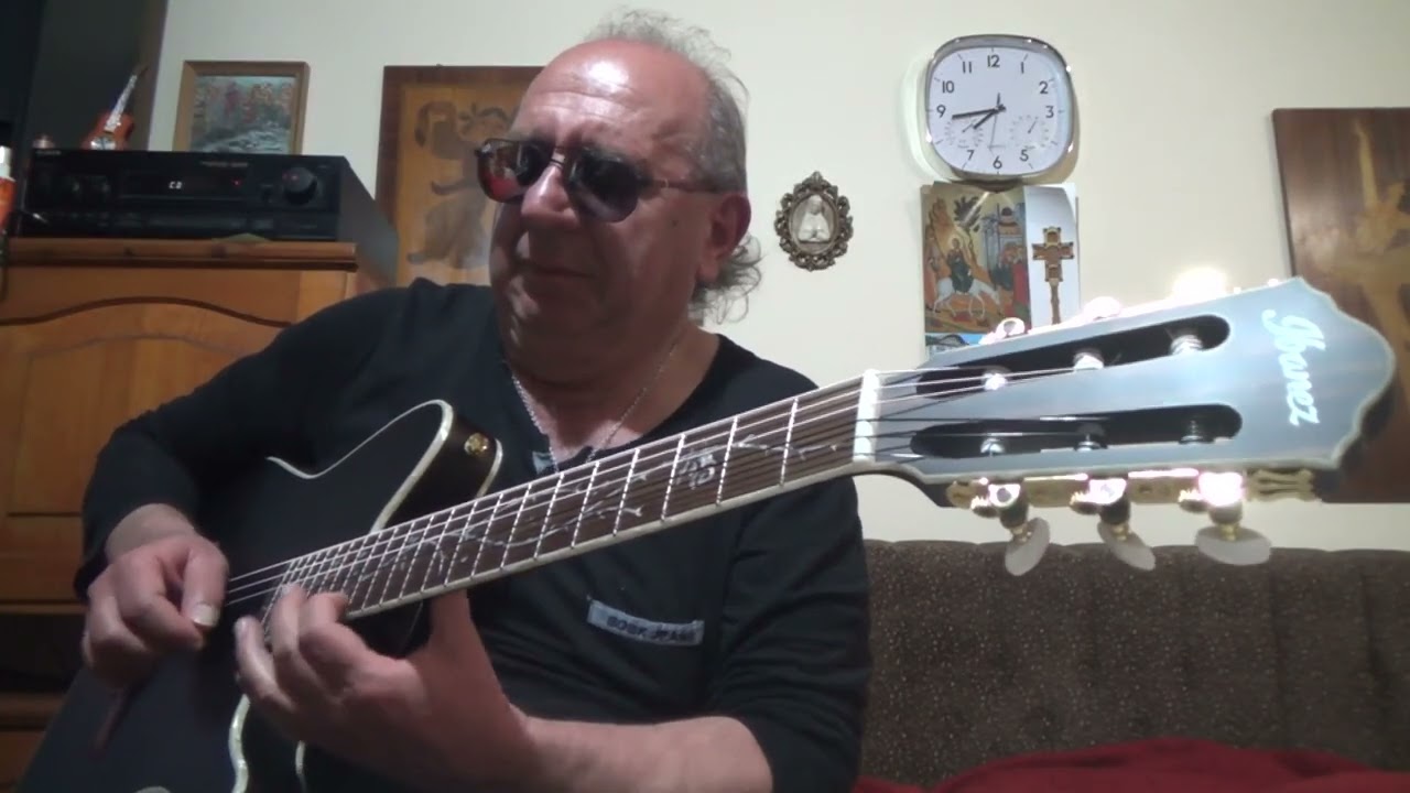 Ibanez TOD10N-TKFTim Henson Tree of Death Signature Transparent Blackelectro acoustic guitar - test