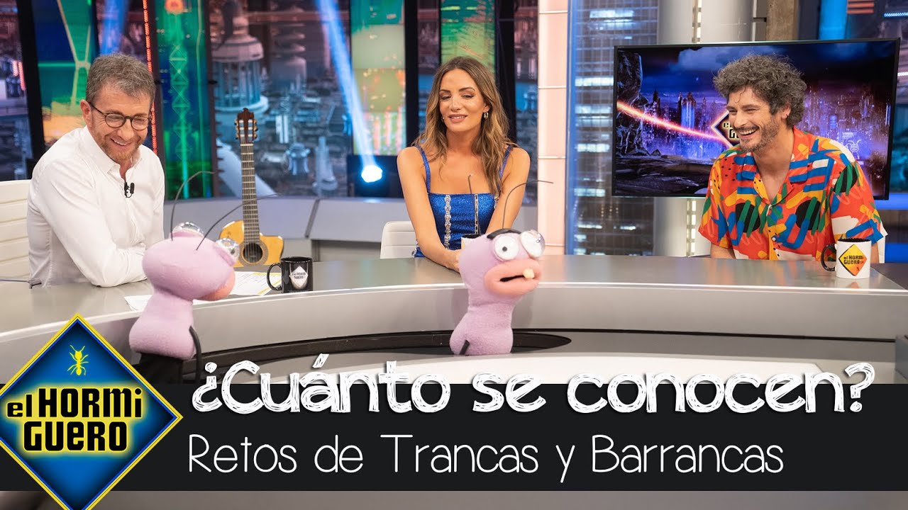 &iquest;Cu&aacute;nto se conocen Mar&iacute;a Herv&aacute;s y Antonio Pagudo? el reto de Trancas y Barrancas - El Hormiguero