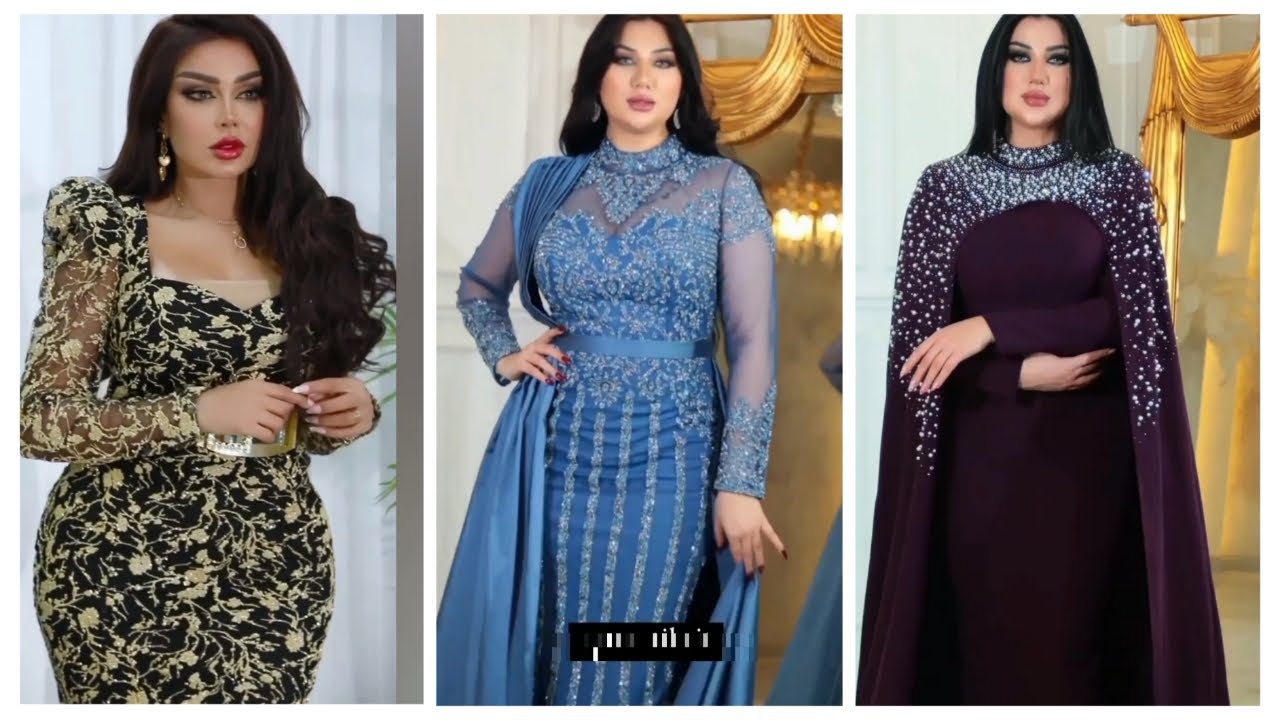فساتين سهرة 2024 راقية جدا/فساتين سواريه 2024  سحر الشرق