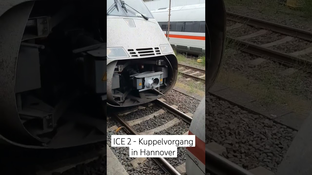 ICE 2 - Ankuppeln in Hannover #ice2 #hannover #deutschebahn