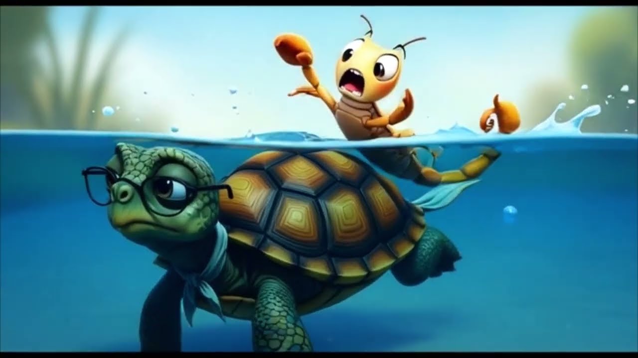 6 - Akrep ile Kaplumbağa Masalı 🦂🐢 | Kelile ve Dimne Çocuk Masalları | Doğa ve Zeka Dersi ✨