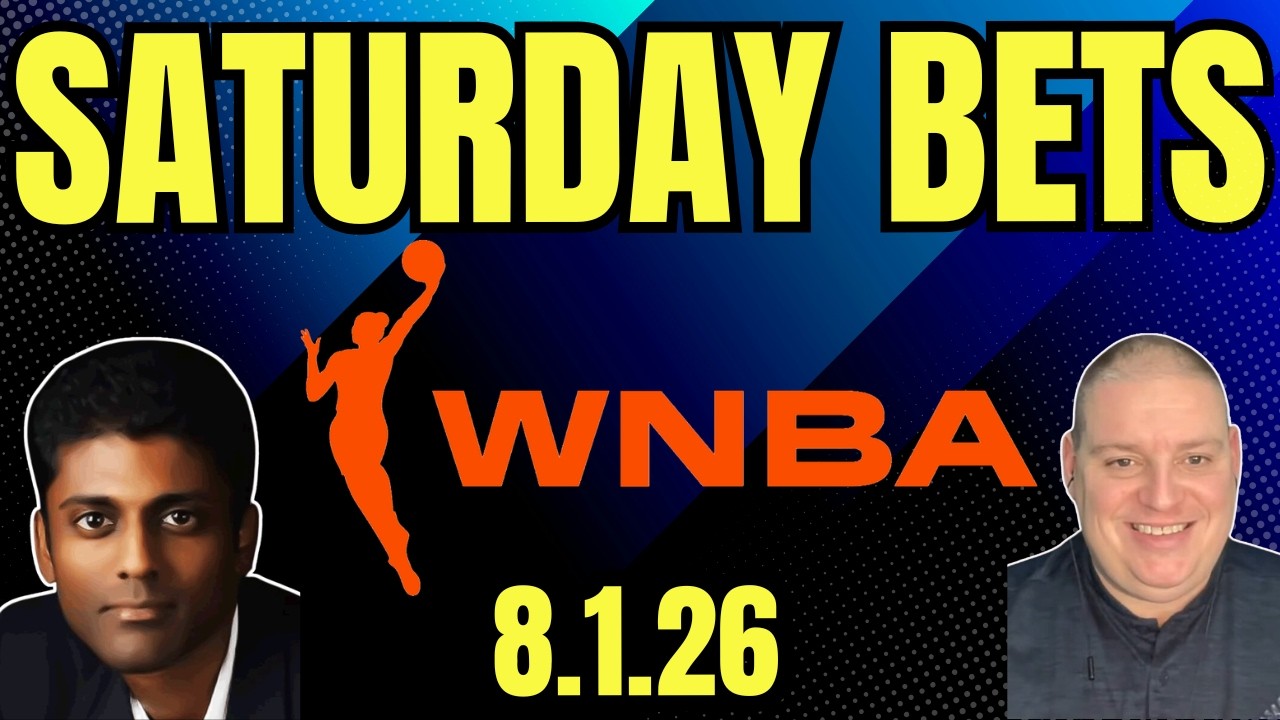Saturday WNBA Picks - 8/1/26 l Craig Trapp & Indian Cowboy WNBA Betting Picks & Predictions