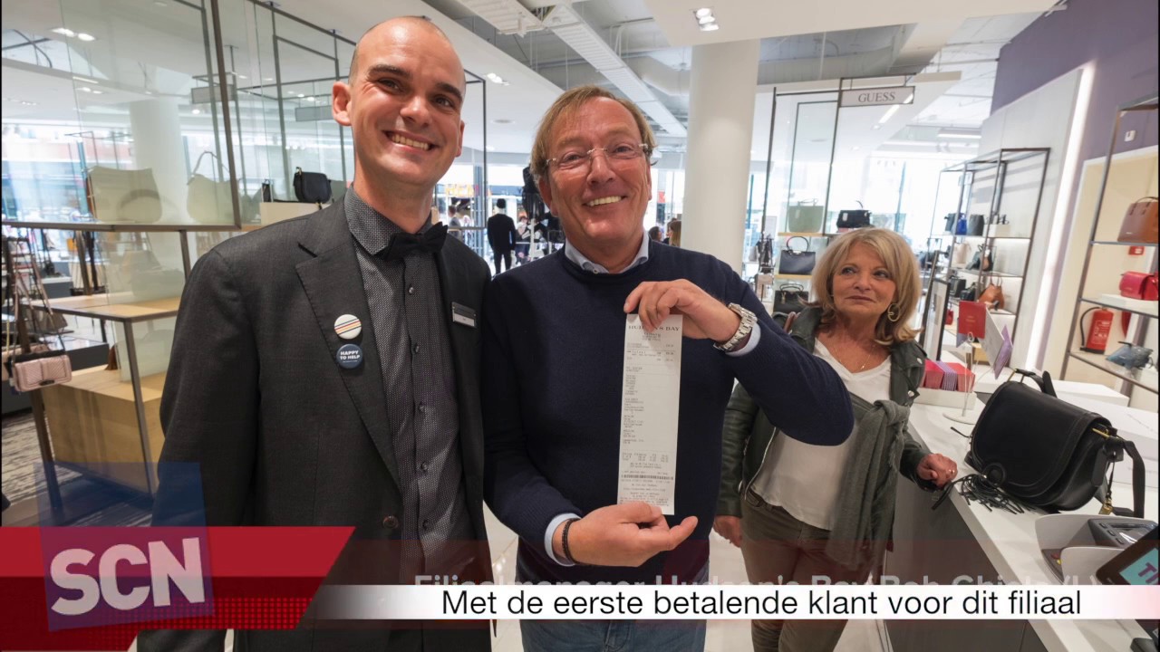 Opening nieuwe verbindingsstraat Tilburg, Hudson's Bay en nieuwe formule HEMA