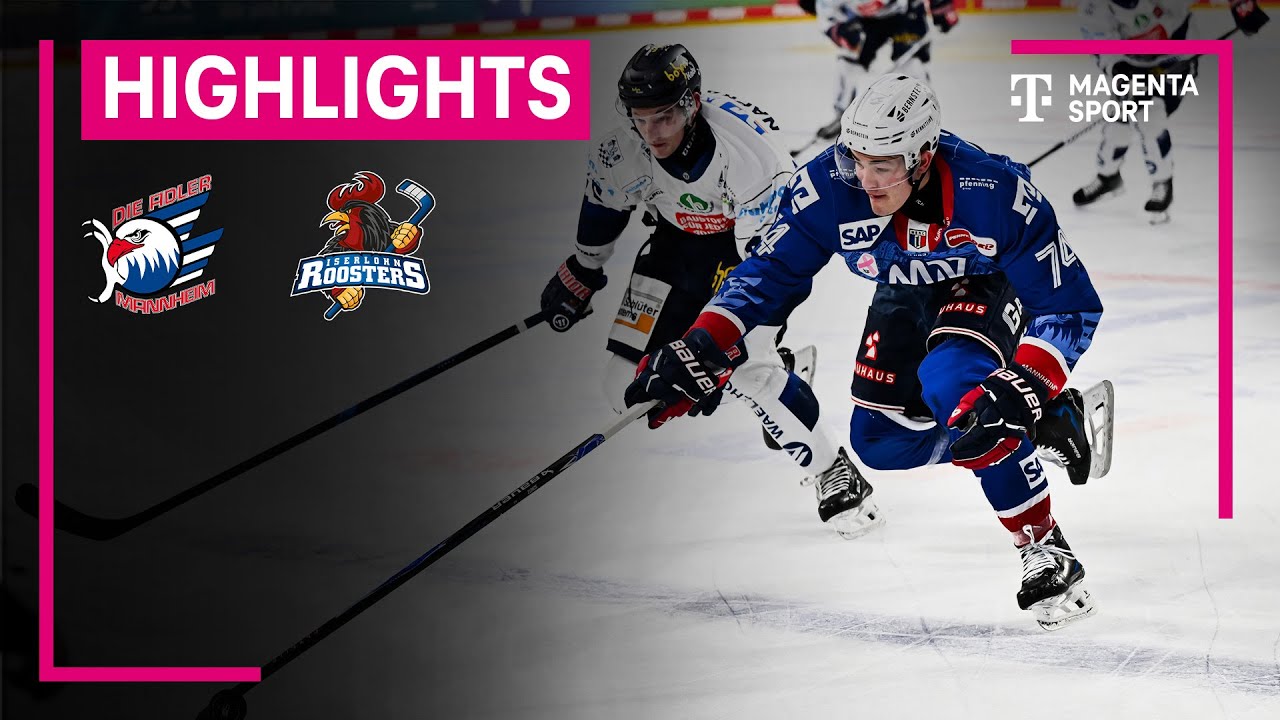 Adler Mannheim - Iserlohn Roosters | PENNY DEL | MAGENTA SPORT