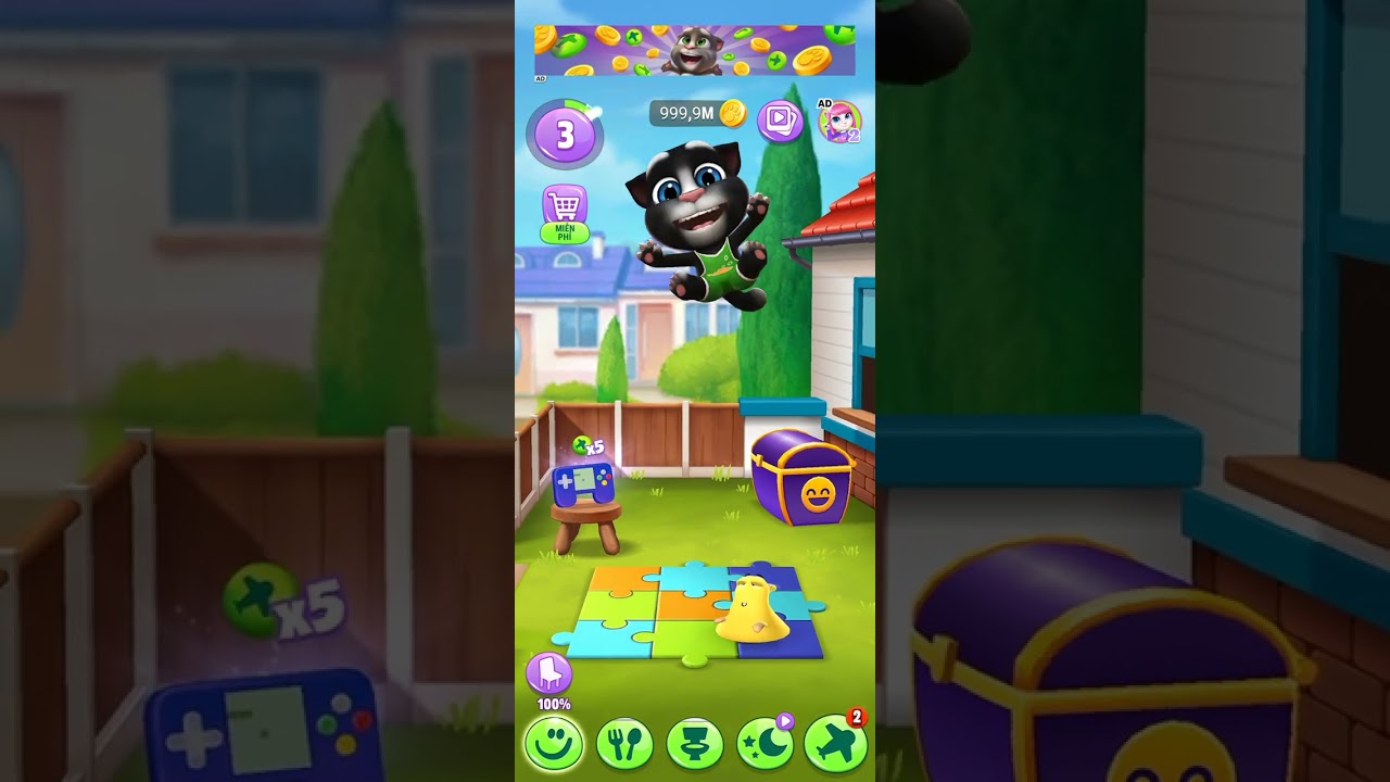 Tom 2 Unlock all, no ads, unlimited money!!