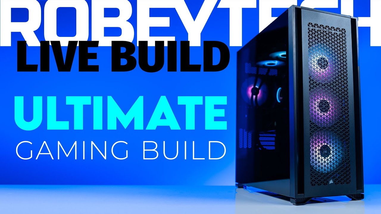 $5000 Corsair 7000d Ultimate PC Live Build - Giveaways + Corsair 7000d  (13900KS / RTX 4090)