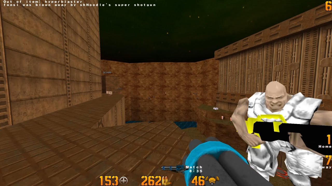QUAKE 2 | Last match of 2023 - Q2DM1 (The Edge) | POV David