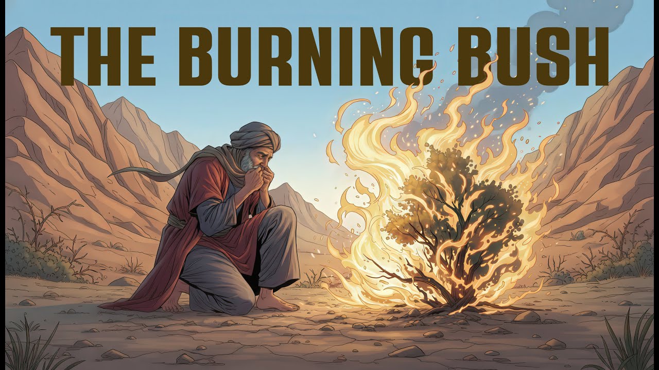 The Burning Bush | Exodus 3 & 4 | Bible Ripple | Folk/Pop, Piano 🎧
