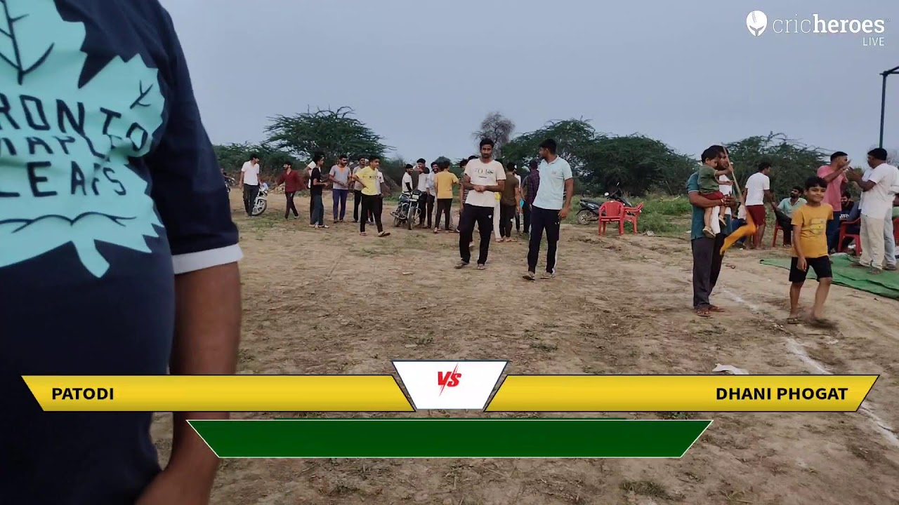 Big Final 🏏Patodi vs Dhani Phogat | 15-Sep-24 04:56 PM 8 overs | Dhani Phogat Cricket Tou