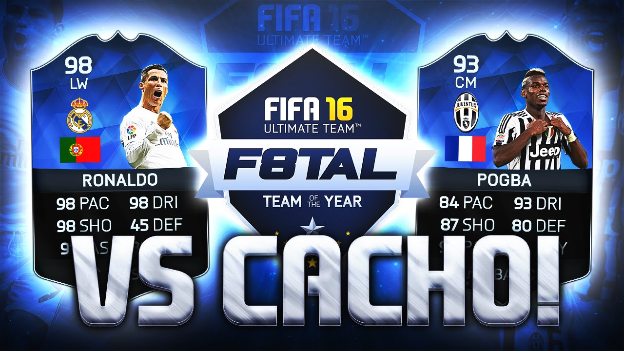 FIFA 16 F8TAL VS CACHO!!! KNOCKOUT STAGE! FIFA 16 ULTIMATE TEAM
